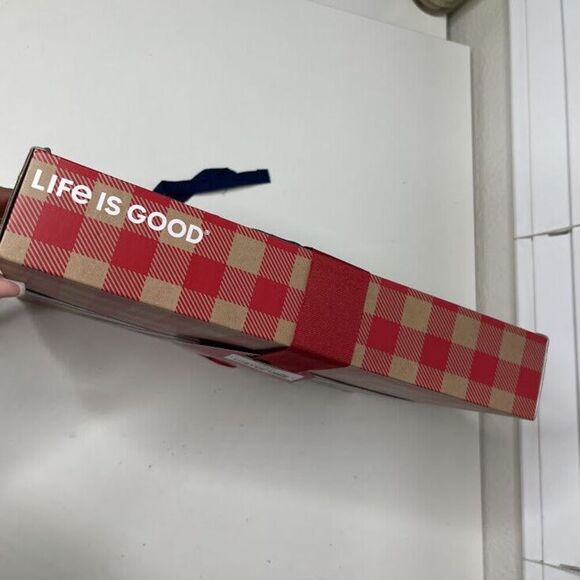 Life Is Good Mens Pajama Set XL Truly Soft Long Sleeve Crew Knit Pant Christmas - Picture 5 of 7